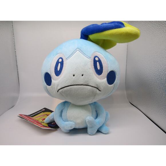 NEW w/ Tags Sobble Plush Pokemon Center Official Stuffed Animal 2019 US Version - Picture 2 of 12